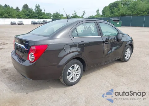2013 Chevrolet Sonic Lt Auto from USA, damaged, VIN 1G1JC5SB7D4195822